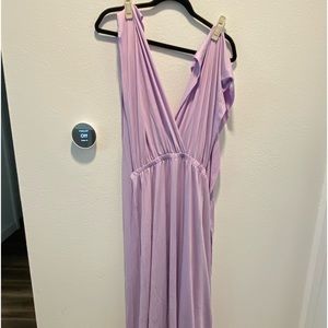 Lavender Multiple use Maxi Dress